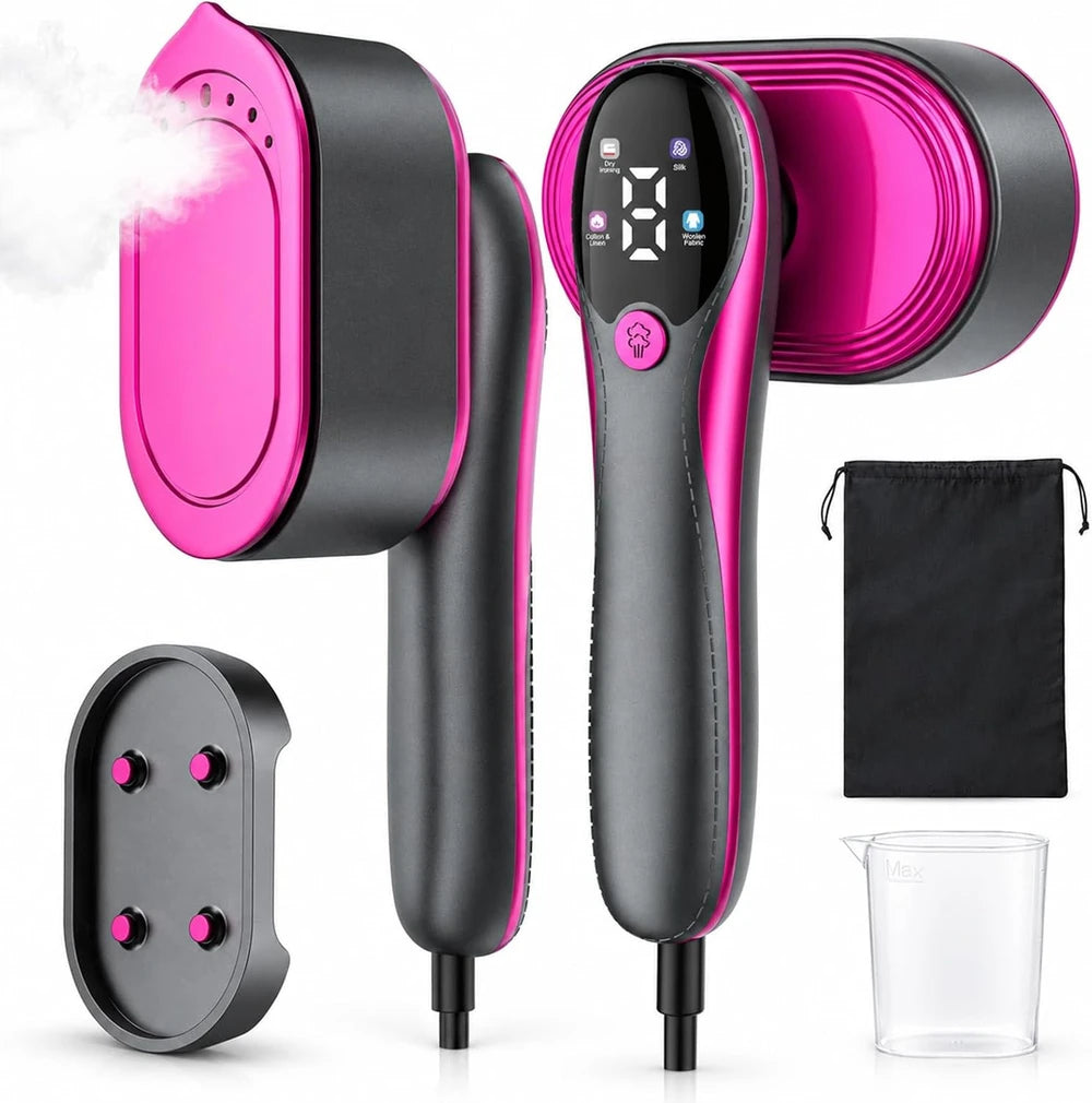 Portable Travel Garment Steamer — Wrinkle-Free in Minutes