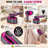 Portable Travel Garment Steamer — Wrinkle-Free in Minutes